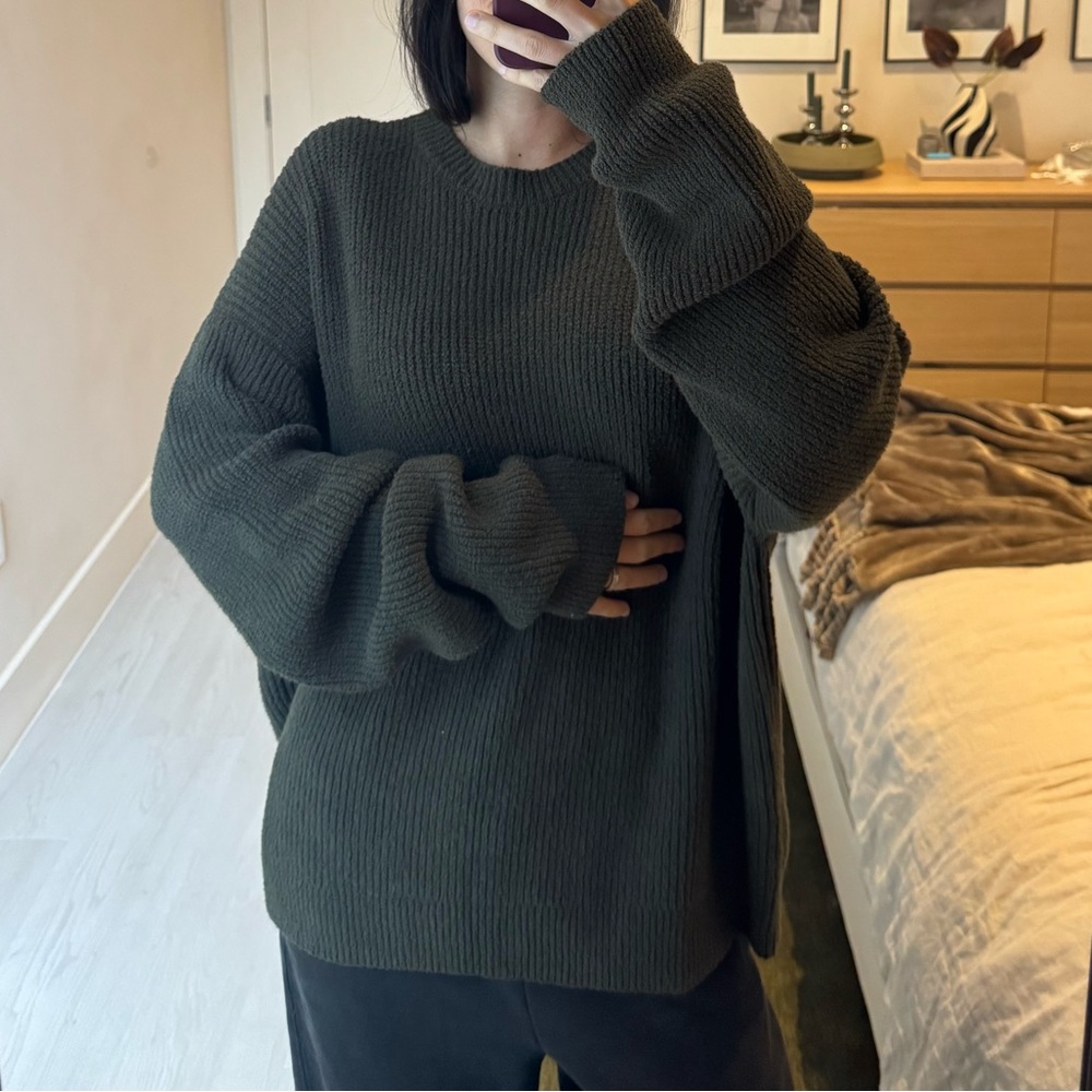 Revolve Olive Green Sweater - Picture 3 of 3